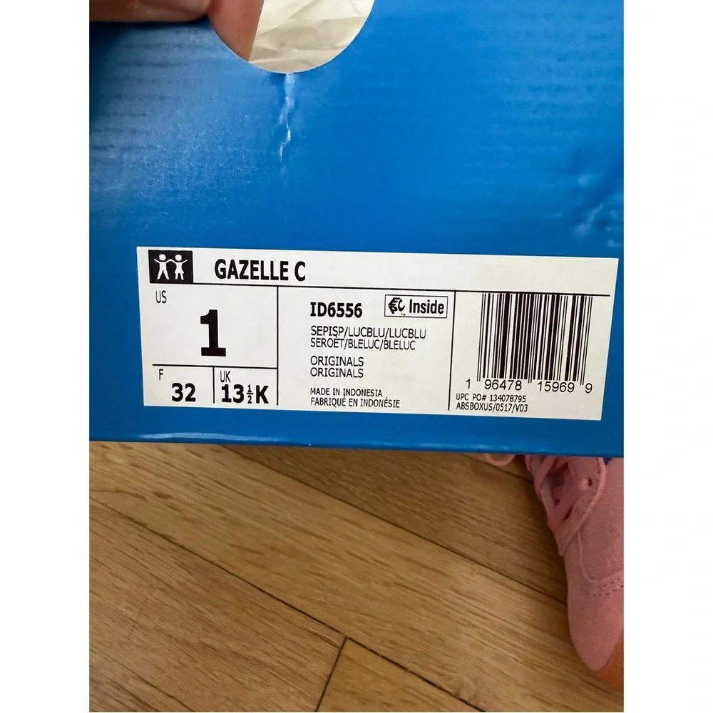 Adidas Kids Gazelle Low Top Sneakers